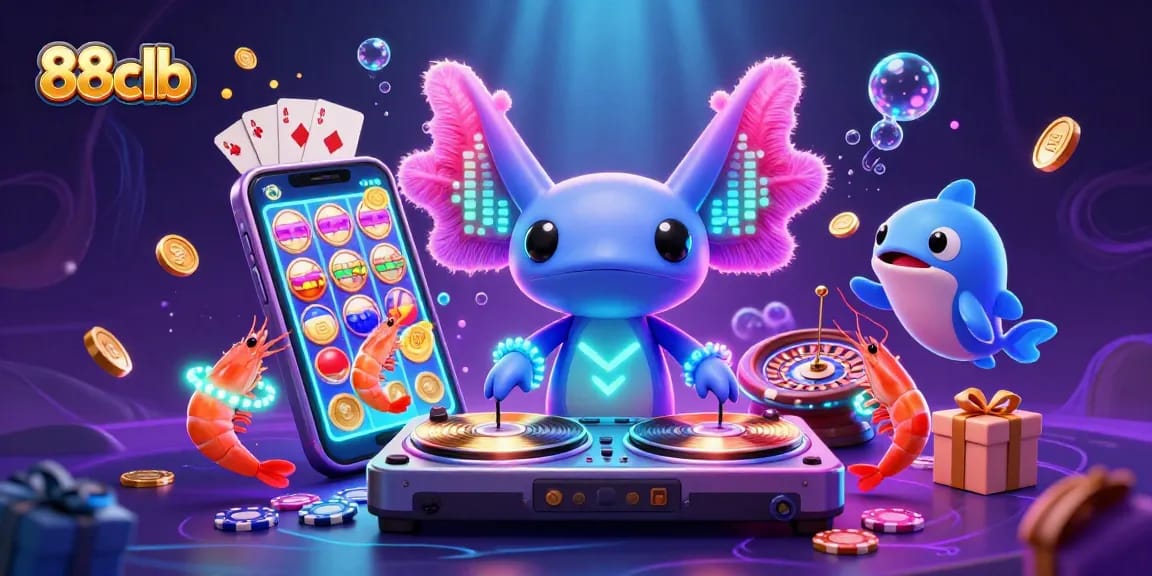 Experience thrilling casino action with 88clb, featuring vibrant characters and dynamic game elements.