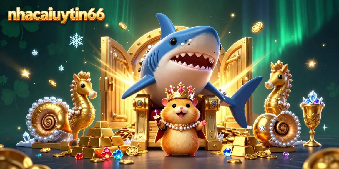 Experience thrilling gameplay at nhacaiuytin66 with a vibrant casino scene illustration!