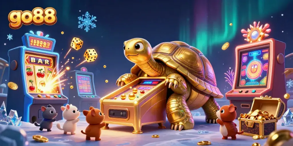 play games at go88 with exciting slot machines and golden tortoise, casino fun awaits