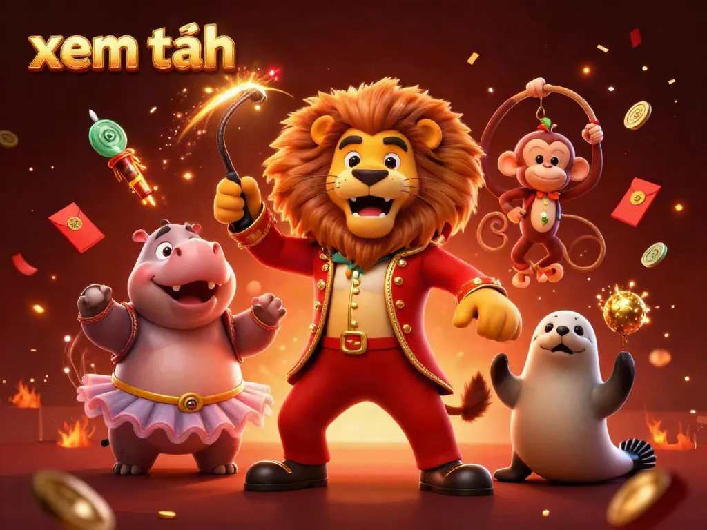 Experience the energy of online gambling with vivid characters celebrating and gaming at VSBET, xem thêm for rewards!