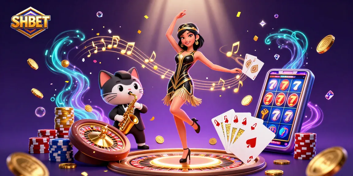 SHBET offers thrilling gaming with 3D casino characters and rich visuals.