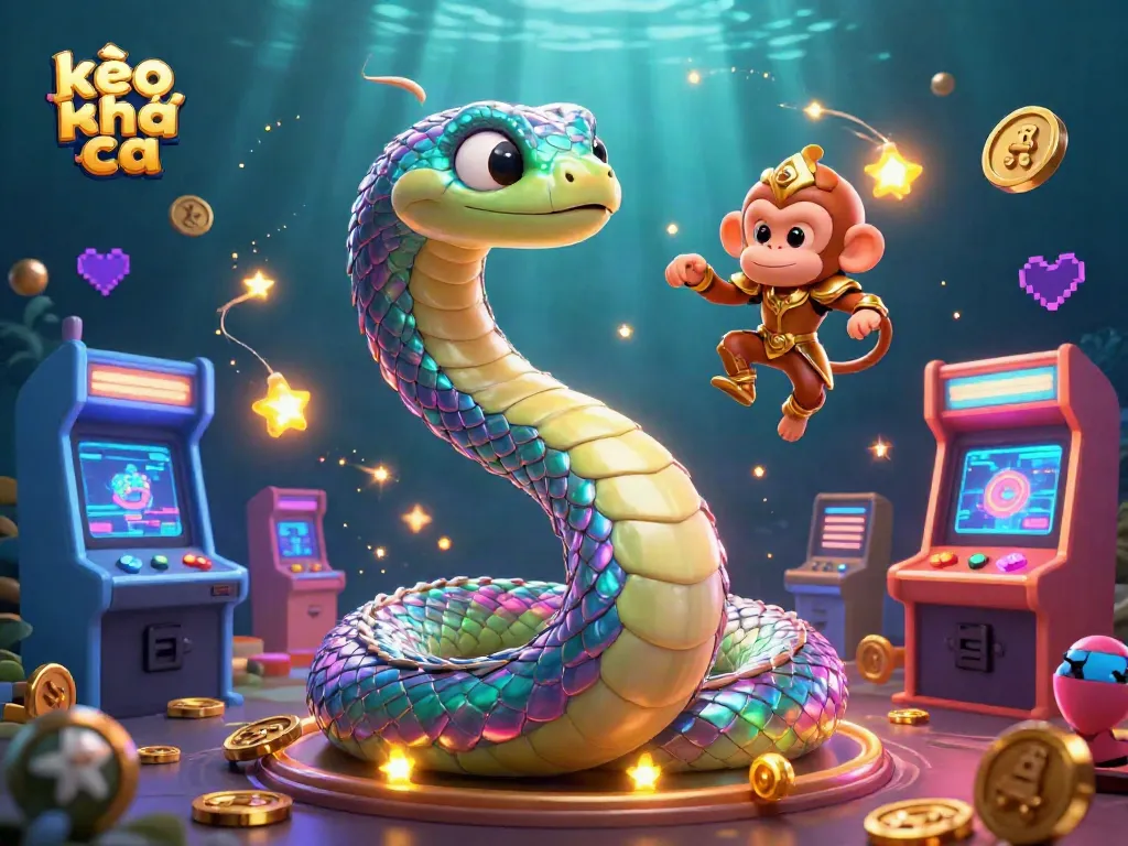 Engage with the vibrant world of kèo nhà cái through this dynamic 3D casino digital illustration.