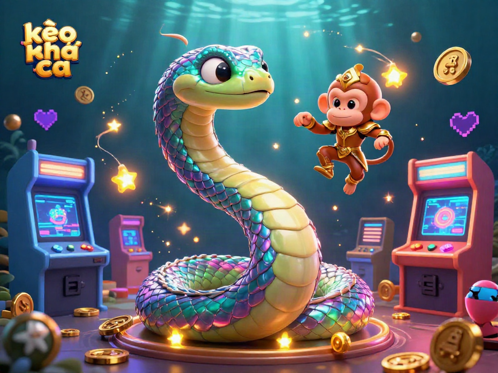 Engage with the vibrant world of kèo nhà cái through this dynamic 3D casino digital illustration.