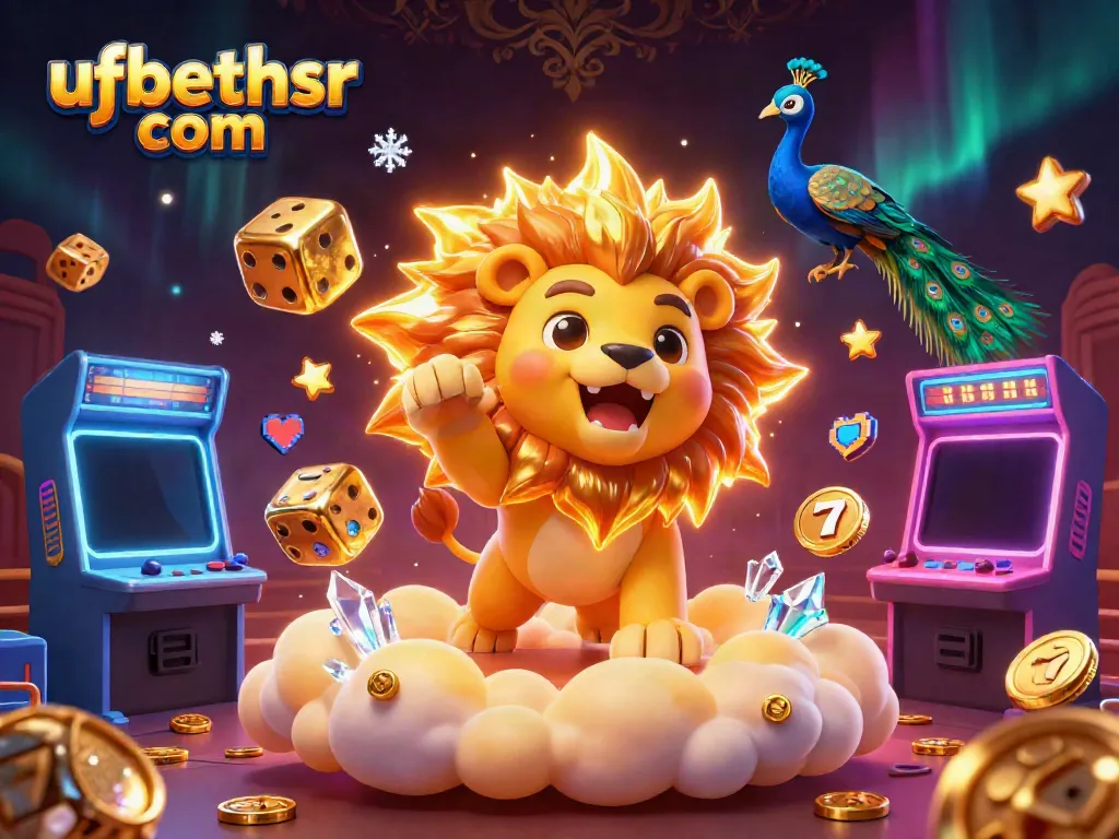 Engage with exciting gaming options on ufabethsr com featuring vibrant 3D characters amidst casino-themed elements.