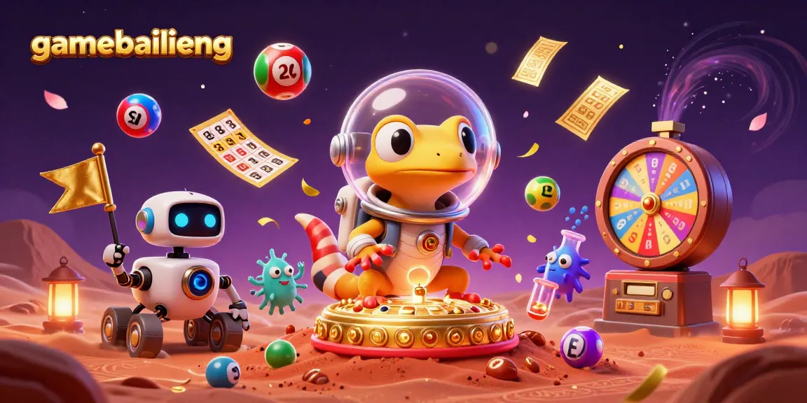 Engage with gamebailieng in an exciting 3D Martian casino adventure bursting with vibrant lottery elements.