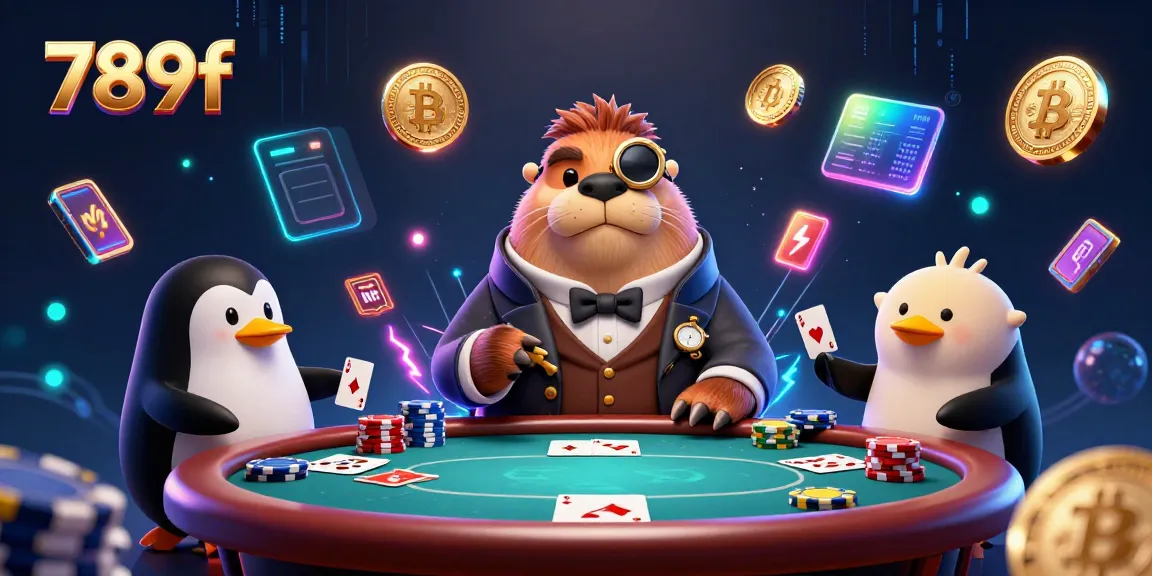 Experience exciting poker action at 789f with a jolly walrus, sophisticated penguin dealer, and bluffing pufferfish.