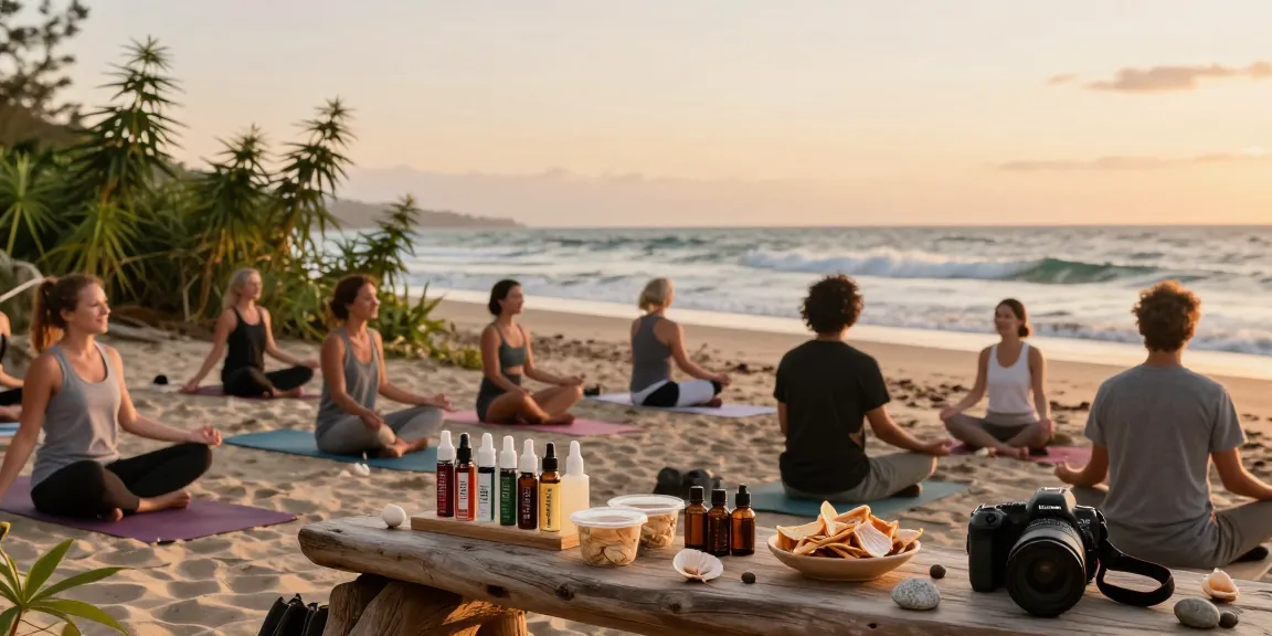 thc vapes uk displayed in a nature-inspired outdoor setting, featuring organic CBD oils and hemp elements, promoting wellness.