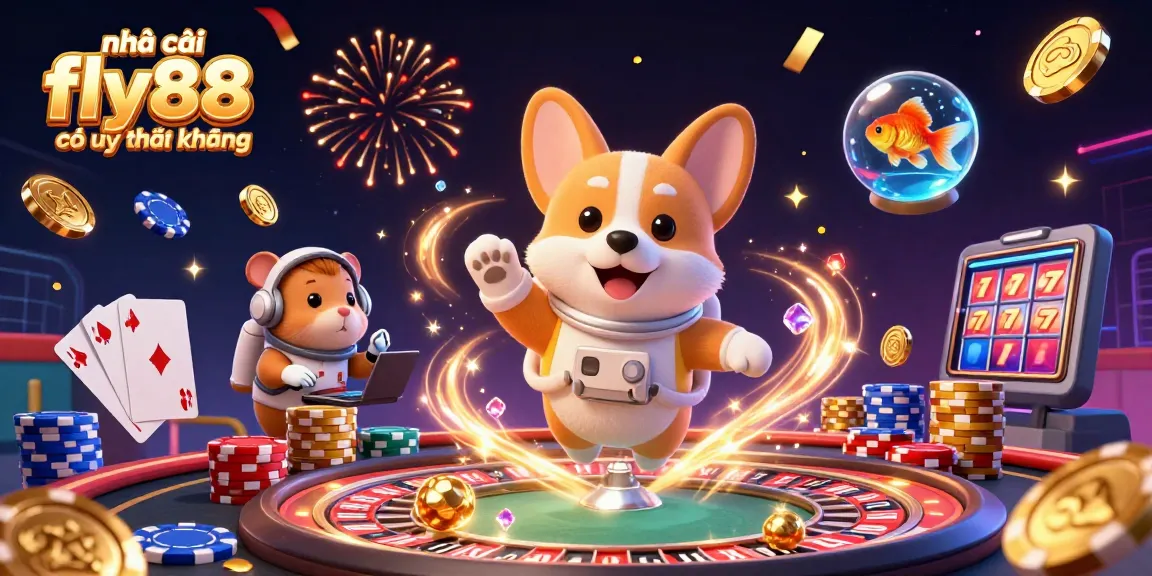 Experience excitement at nhà cái fly88 có uy tín không with joyous casino elements in zero gravity.