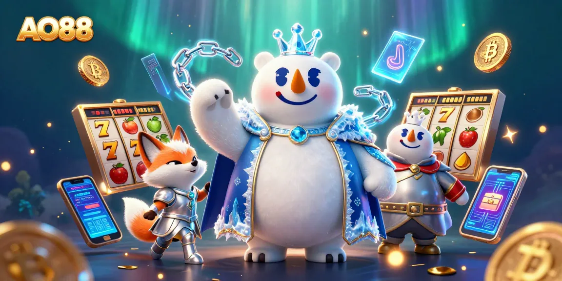 Spin the reels and win big with AO88 in a vibrant online casino setting
