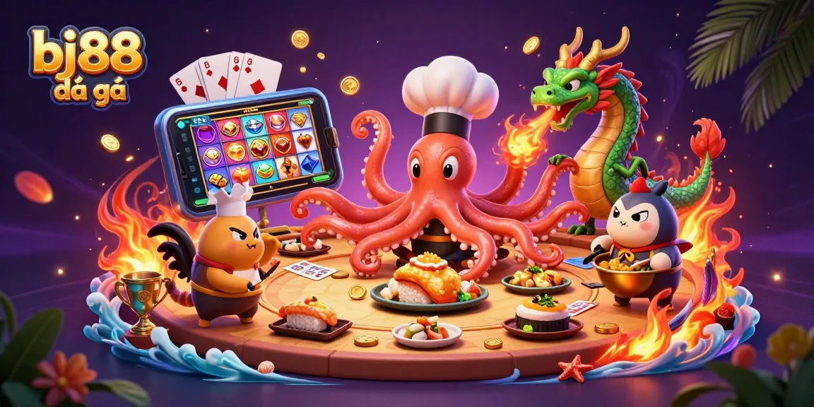 Experience bj88 đá gà in a vibrant arena with dynamic characters and exciting game elements.