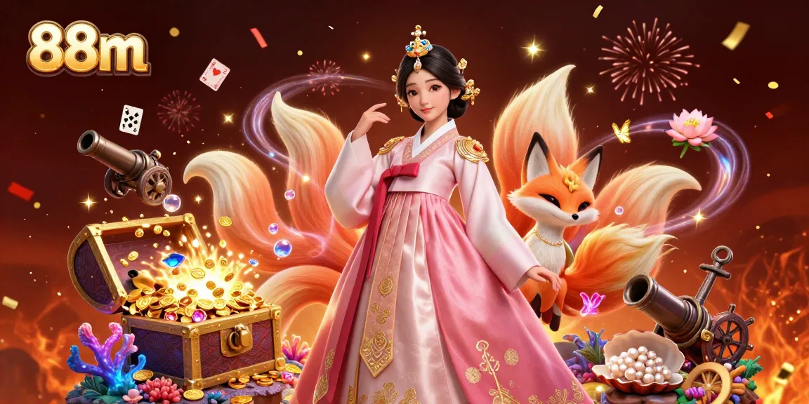 Experience thrilling gameplay at 88m Casino with vibrant characters and dynamic treasures.