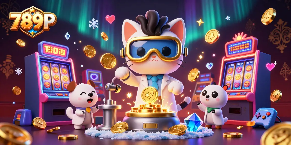 Experience thrilling wins with 789P at colorful slot machines, featuring lively cartoon characters.