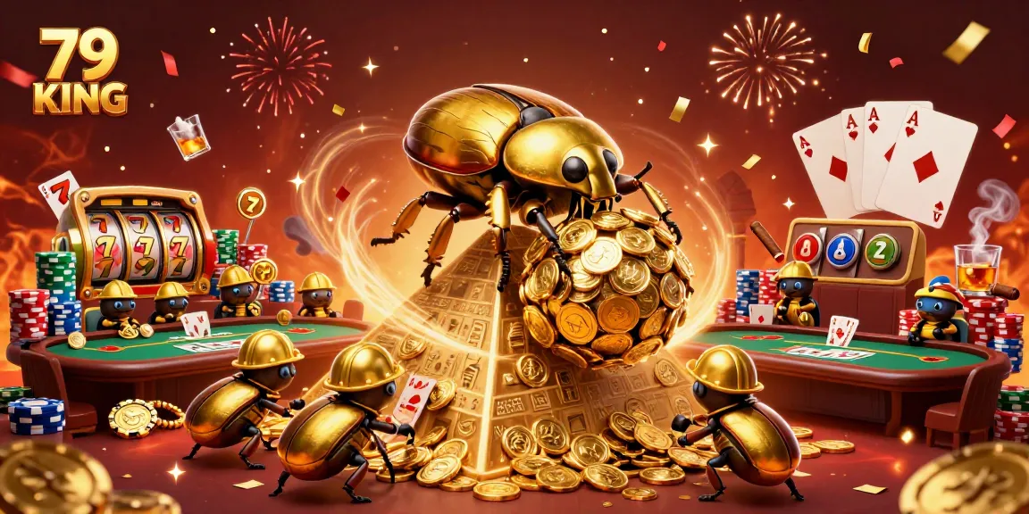 Spin slots and win big at 79 KING with immersive games and vibrant casino elements.