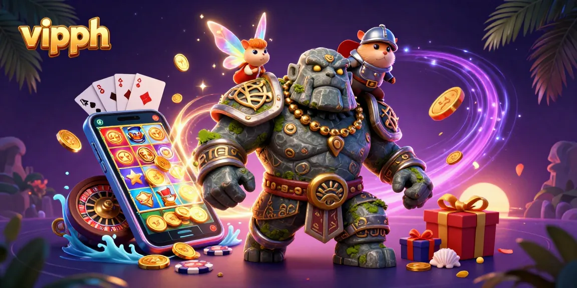 Experience the magic of vipph with vibrant 3D casino games and enchanting characters in action.