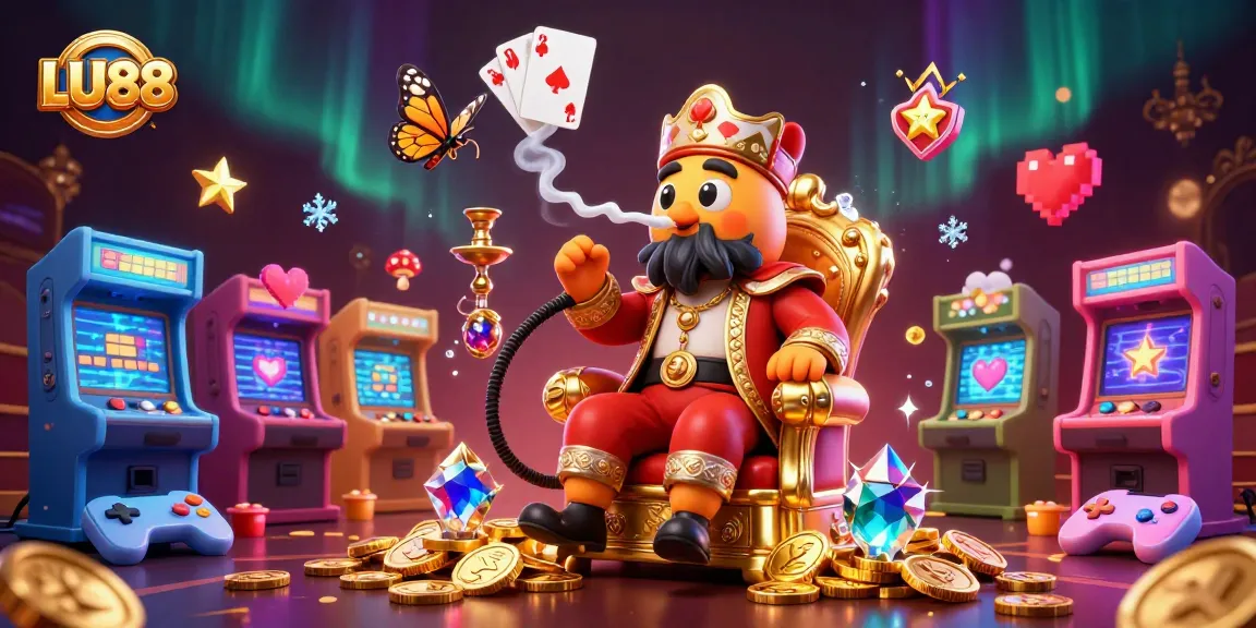 Engage with LU88 casino experiences through immersive 3D gaming and vibrant visual elements.