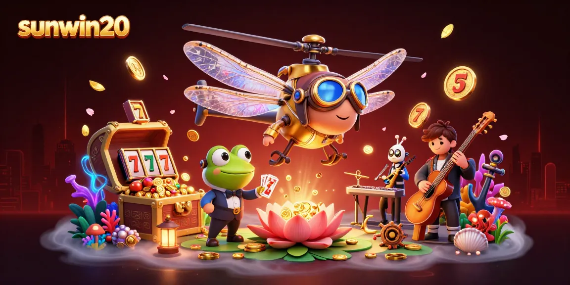 Engage with the thrilling world of sunwin20 at the lily pad casino, featuring unique gambling elements.