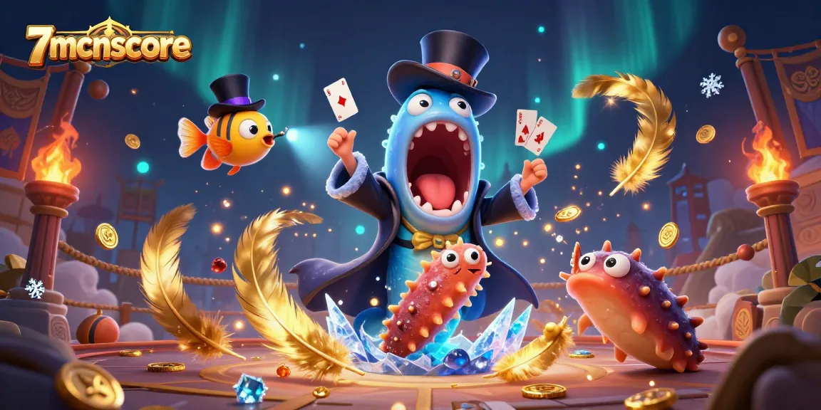 Engage with thrilling gameplay at 7mcnscore featuring magical underwater casino characters.