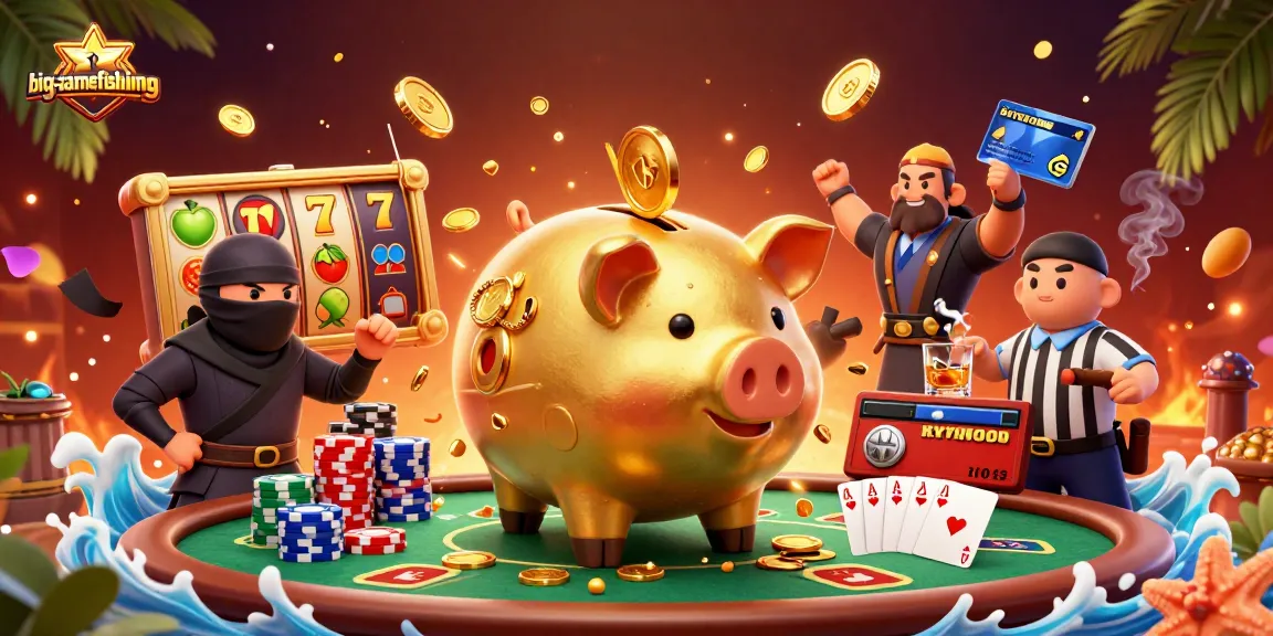 Experience big-gamefishing thrills with dynamic characters and vibrant slot game elements.